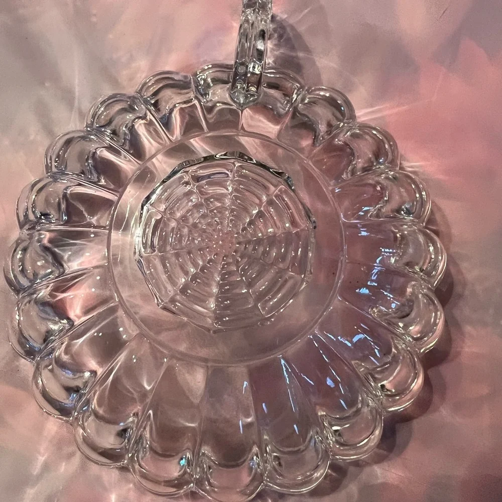 HELSEY Clear Glass Jam Dish